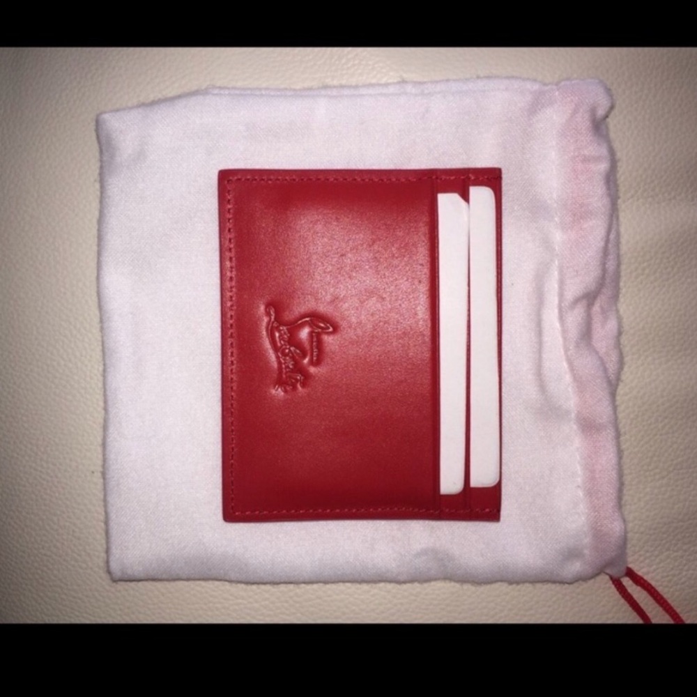 Christian louboutin card holder